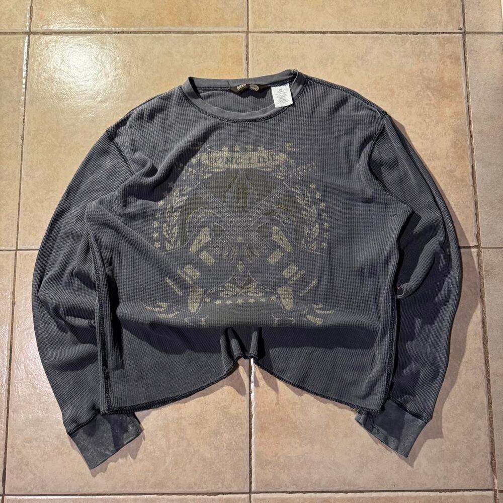 Rare grail vintage y2k grunge thermal shirt Size L in Mens
